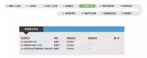 浙江教師資格證筆試報名流程